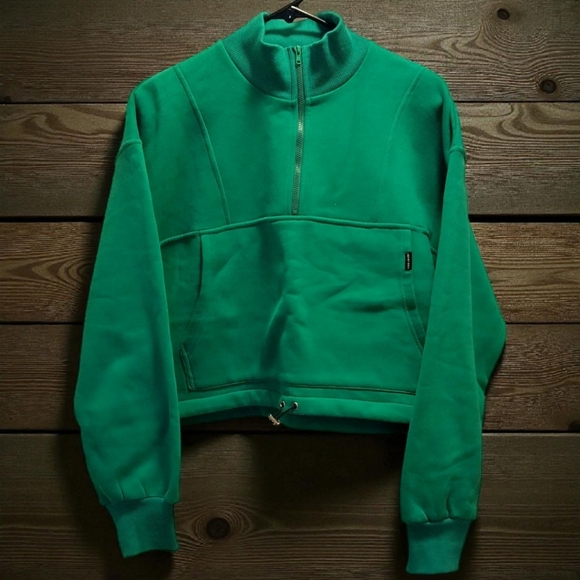 Vici Sweaters - Vici Sport Green Pullover Sweater